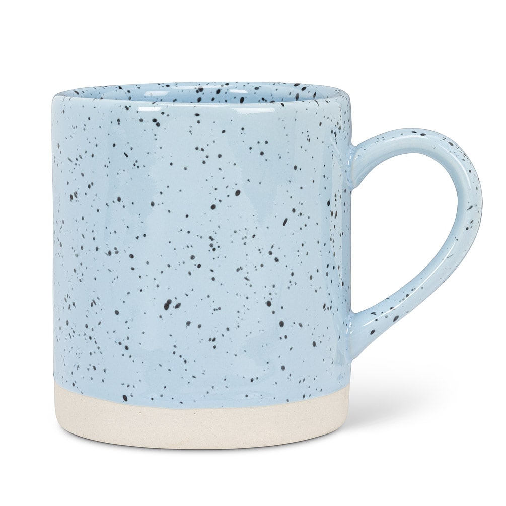 China Blue Ombre Speckle Glazed Mug